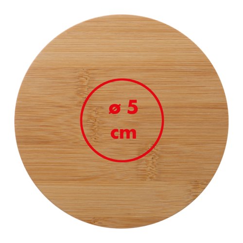 Helle Holzschale mit Deckel fr Suppen.