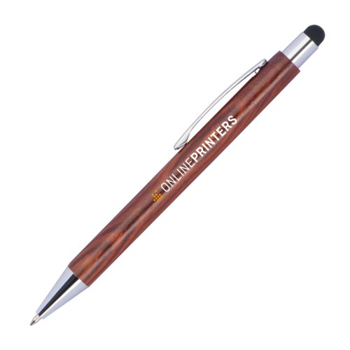 Holz-Kugelschreiber mit Touch-Funktion 1