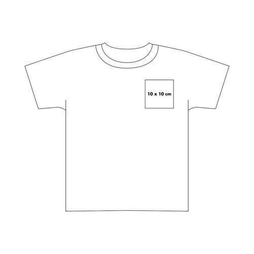 Weiches Baumwoll-T-Shirt mit kurzen rmeln und Rundhalsausschnitt.