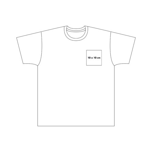 Baumwoll-T-Shirt mit kurzen rmeln und Rundhalsausschnitt.