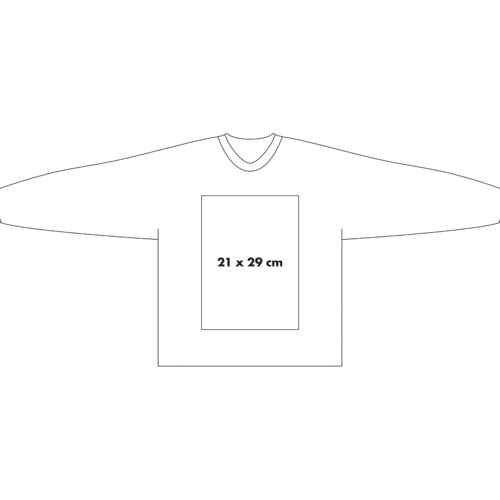 Baumwoll-Sweatshirt mit langen rmeln und Rundhalsausschnitt.