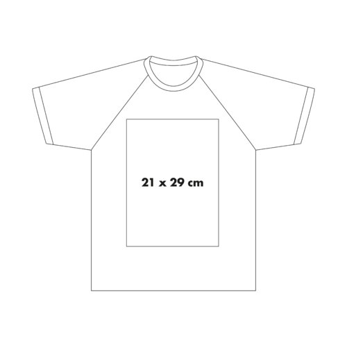 Baumwoll-T-Shirt mit farblich abgesetzten rmeln und Rundhalsausschnitt.