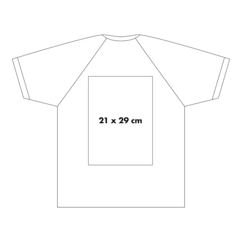 Baumwoll-T-Shirt mit kontrastfarbigen rmeln und Rundhalsausschnitt.