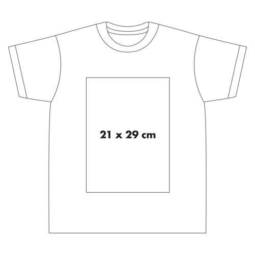Baumwoll-T-Shirt mit Rundhalsausschnitt und kurzen rmeln.
