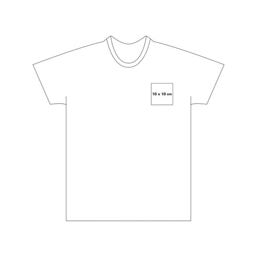 Helles Baumwoll-T-Shirt fr Jungen mit kurzen rmeln.