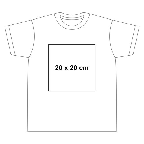 Weisses Baumwoll-T-Shirt fr Jungen mit kurzen rmeln und Rundhalsausschnitt.