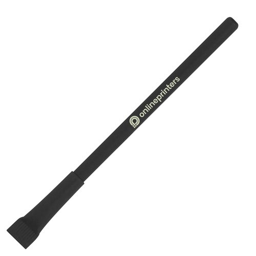 Schwarzer Papier-Stift zum Schreiben und Malen.