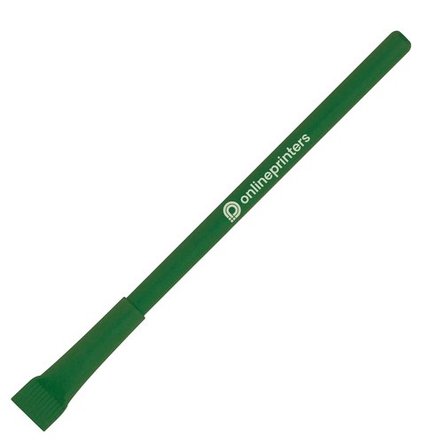 Grner Tintenloser Stift mit Muster.