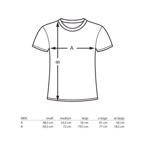 Baumwoll-T-Shirt mit kurzen rmeln und Rundhalsausschnitt.