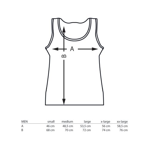 Sportliches Baumwoll-Tanktop mit Ringerrcken.