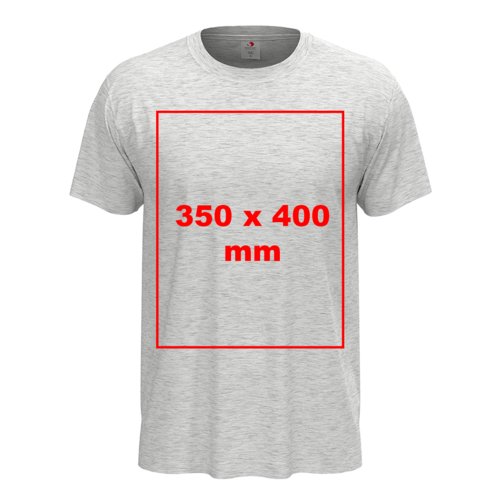 Graues Baumwoll-T-Shirt mit kurzen rmeln und Rundhalsausschnitt.