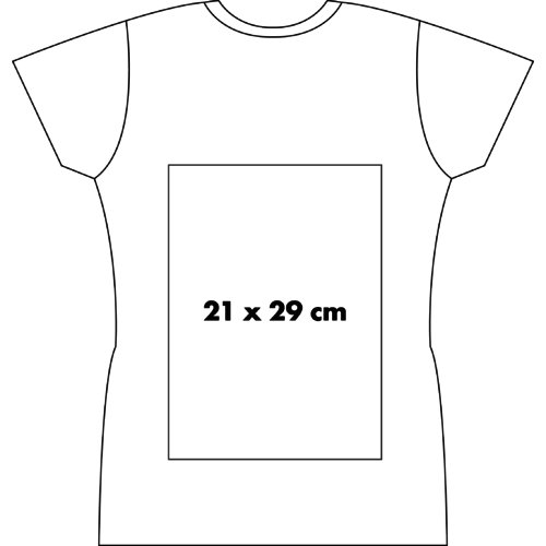 Weies Baumwoll-T-Shirt fr Damen mit kurzen rmeln.
