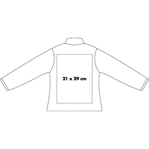 Baumwoll-Sweatjacke fr Damen mit durchgehendem Reiverschluss.
