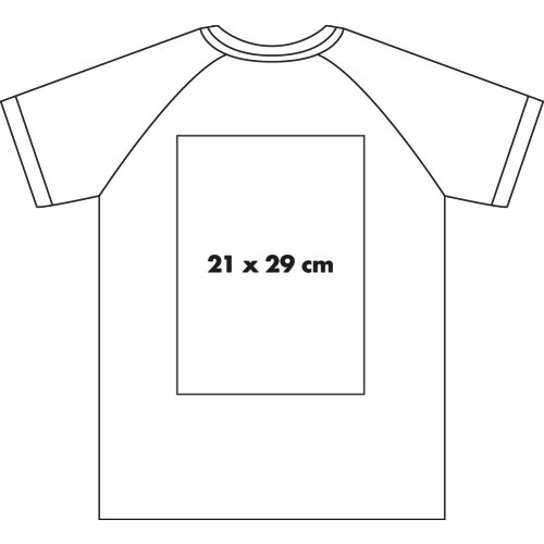 Weies Sport-T-Shirt aus Funktionsmaterial fr Herren.
