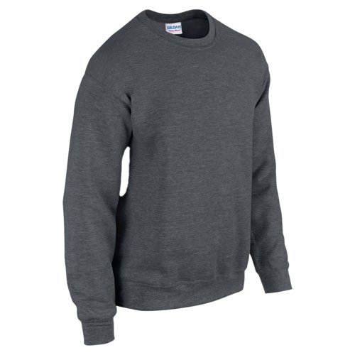 Graumeliertes Sweatshirt aus Baumwollmischgewebe fr Herren.