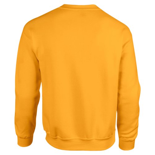 Goldgelbes Sweatshirt aus Baumwollmischgewebe fr Herren.