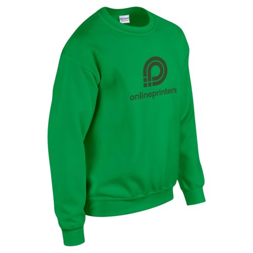 Grnes Sweatshirt aus Baumwollmischung fr Herren.