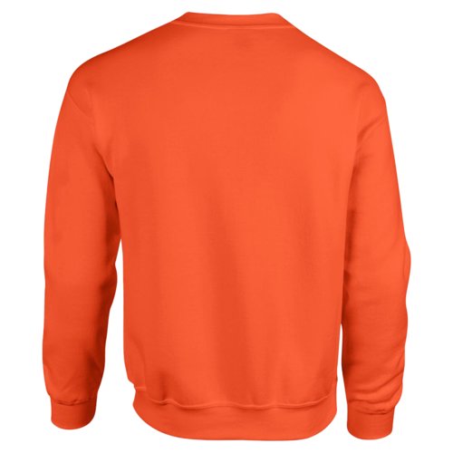 Oranges Sweatshirt aus Baumwollmischung fr Herren.