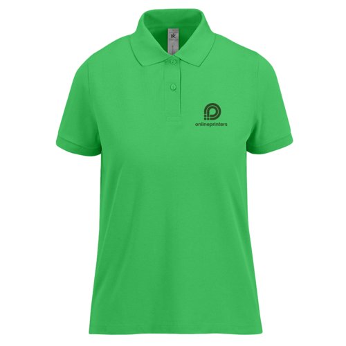 Damen Poloshirt aus Baumwolle mit kurzem Arm.