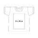Baumwoll-T-Shirt mit kurzen rmeln und Rundhalsausschnitt.