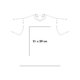 Einfarbiges T-Shirt aus schwerer Baumwolle mit kurzen rmeln.