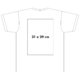 V-Ausschnitt T-Shirt aus Stoff mit kurzen rmeln.