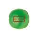 Grner Anti-Stress-Ball aus Gummi zum Kneten.