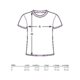 T-Shirt aus Baumwolle mit kurzen rmeln und Rundhalsausschnitt.