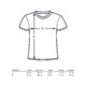 Baumwoll-T-Shirt mit kurzen rmeln und Rundhalsausschnitt.