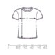 Baumwoll-T-Shirt mit kurzen rmeln und Rundhalsausschnitt.