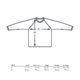 Sweatshirt aus Stoff mit langen rmeln und Rundhalsausschnitt.