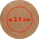 Holz Salz- und Pfeffermhle mit Mahlwerk.