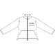 Sweatjacke aus Baumwolle fr Damen mit durchgehendem Reiverschluss.