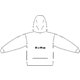 Unifarbenes Sweatshirt mit Kapuze fr Herren.