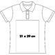 Damen Poloshirt aus Baumwolle mit kurzer Knopfleiste.