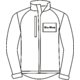 Softshelljacke fr Herren mit durchgehendem Reiverschluss und Seitentaschen.