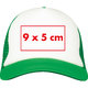 Trucker Cap mit Mesh-Einsatz und verstellbarem Verschluss.