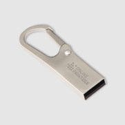 Metall-USB-Stick mit Karabinerhaken Ragusa