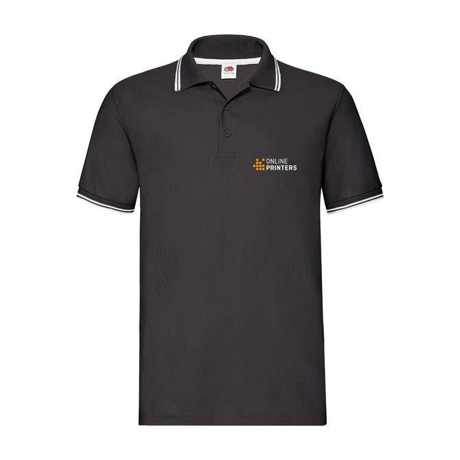 Fruit of the Loom Tipped Poloshirts