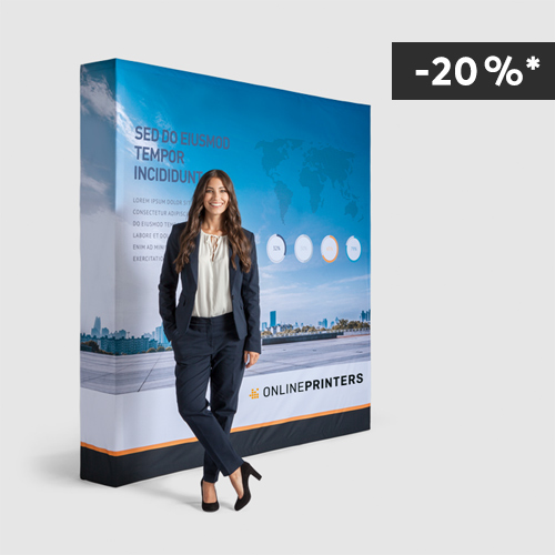 Mobile Messewände: fr Werbung in groen Dimensionen <br> <br>